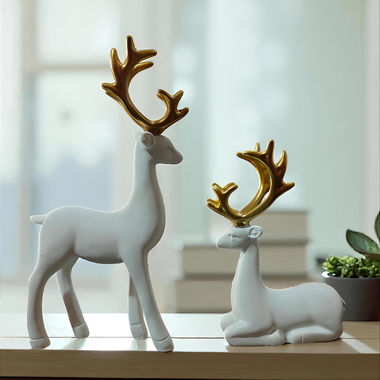 Reindeer Statues (Set of 2)